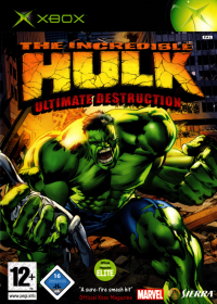 The Incredible Hulk: Ultimate Destruction PAL Xbox box art